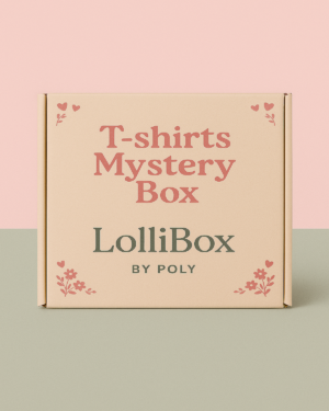 Mystery Box με 3 T-shirts | LolliBox by PolyMystery Box με 3 T-shirts | LolliBox by Poly